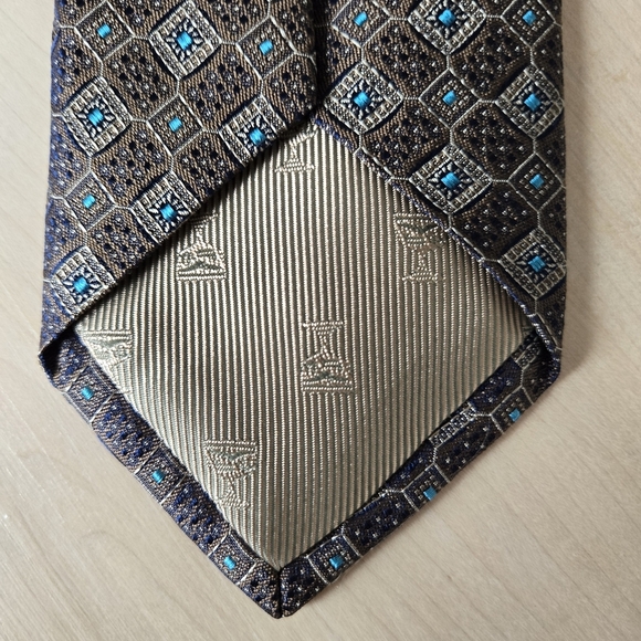 NWT! 🇨🇦DION Brown and Blue Tid - Picture 4 of 6